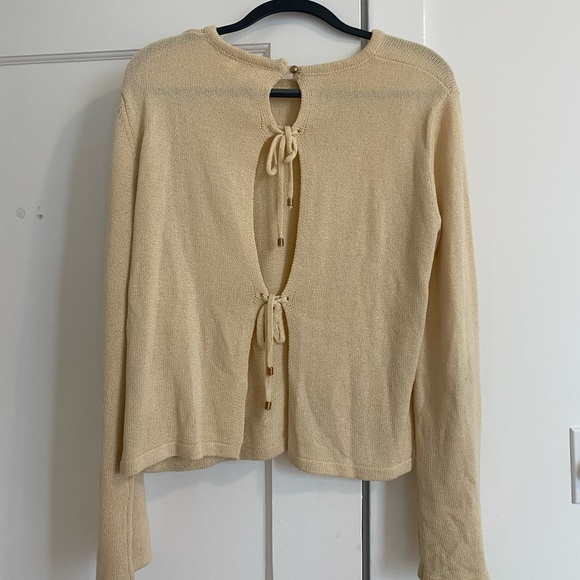 Princess Polly Zya Open Back Sweater - Picture 2 of 4